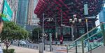 都市现代建筑景观一角