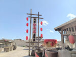 红高粱摄影地 古街中式装饰景观