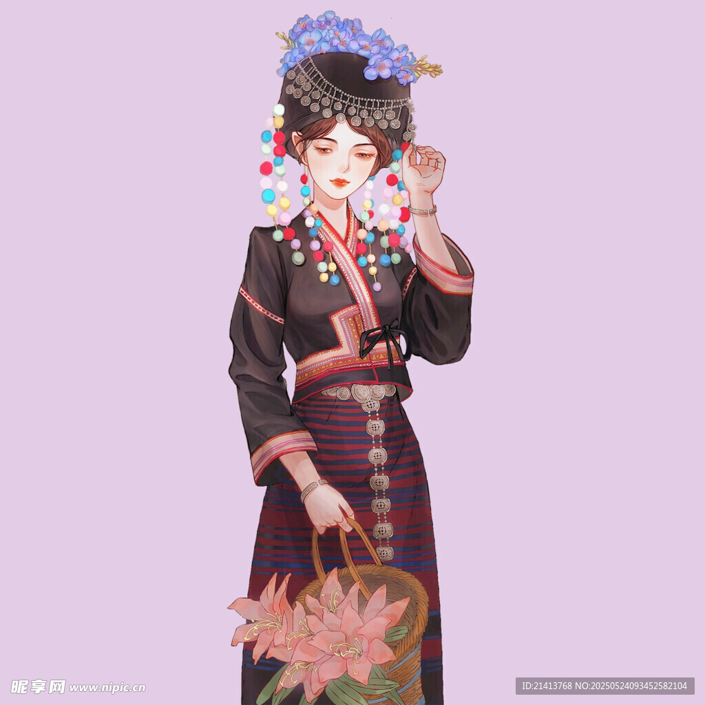 少数民族女子
