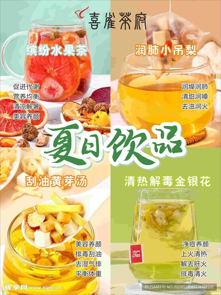 养生茶海报