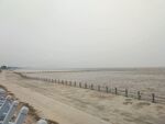 海边沙滩防护栏景观