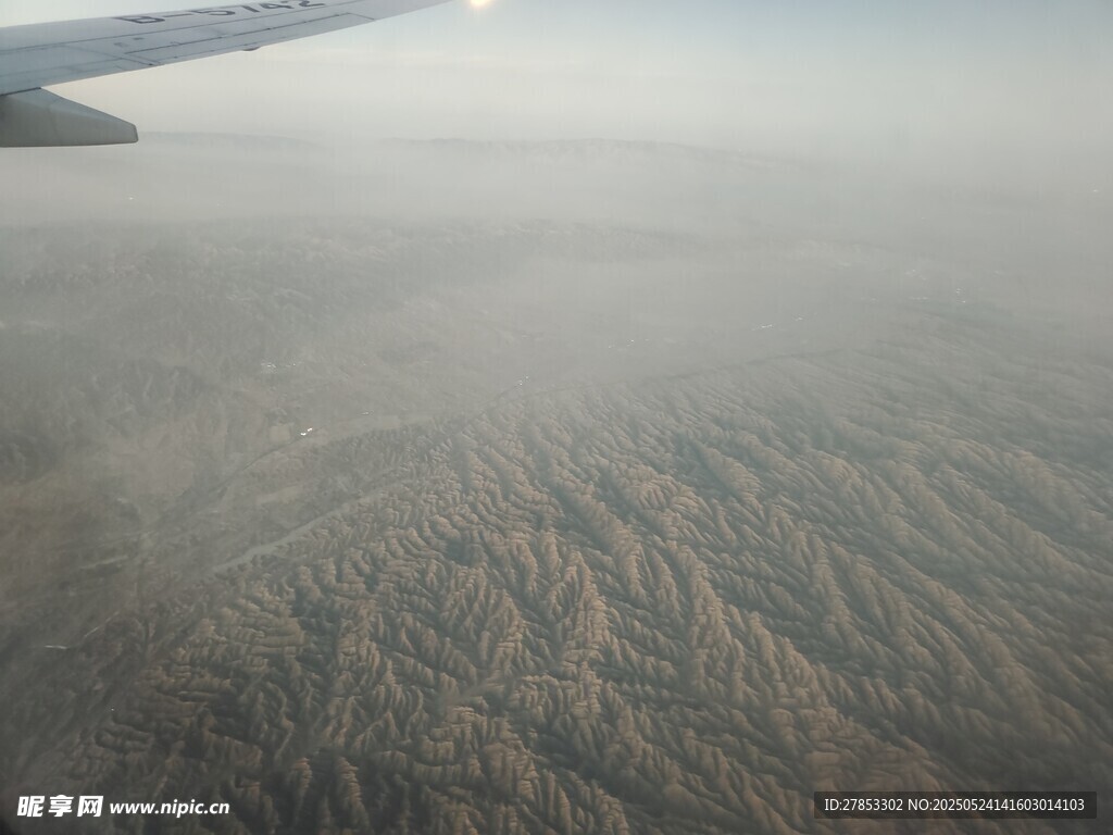 高空俯瞰大地景观