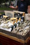新鲜多样海鲜陈列展示