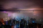 梦幻都市夜景俯瞰图