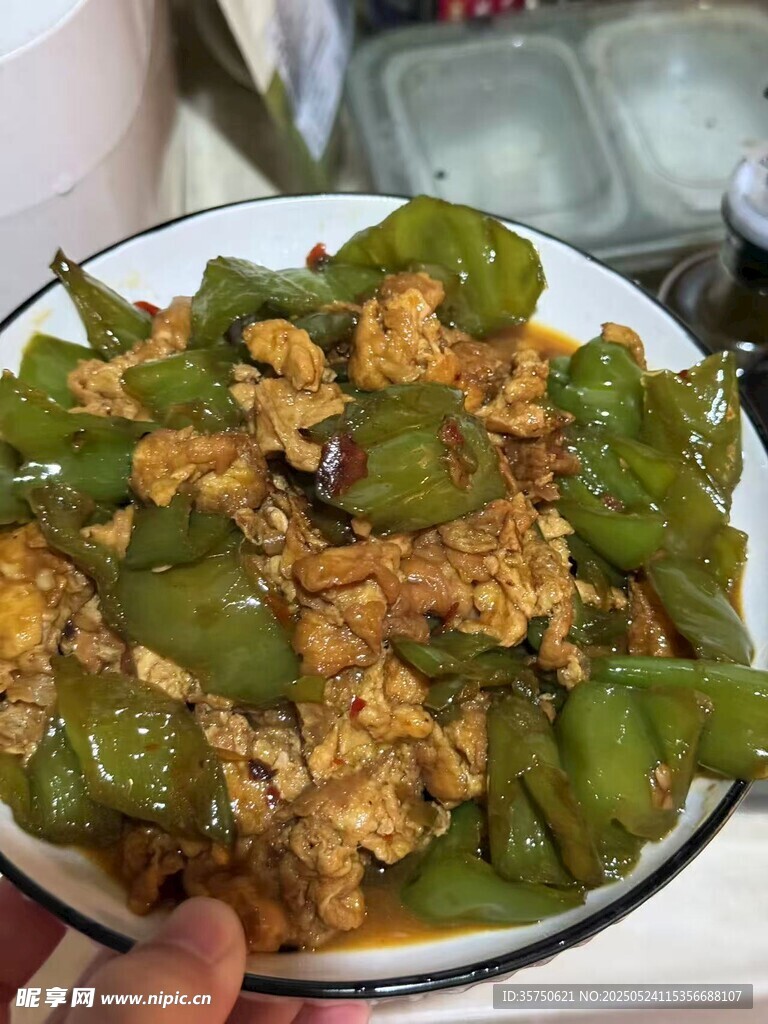 青椒鸡蛋