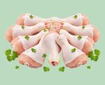 新鲜鸡腿素材
