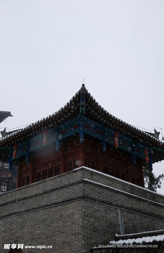 中式古建筑一角