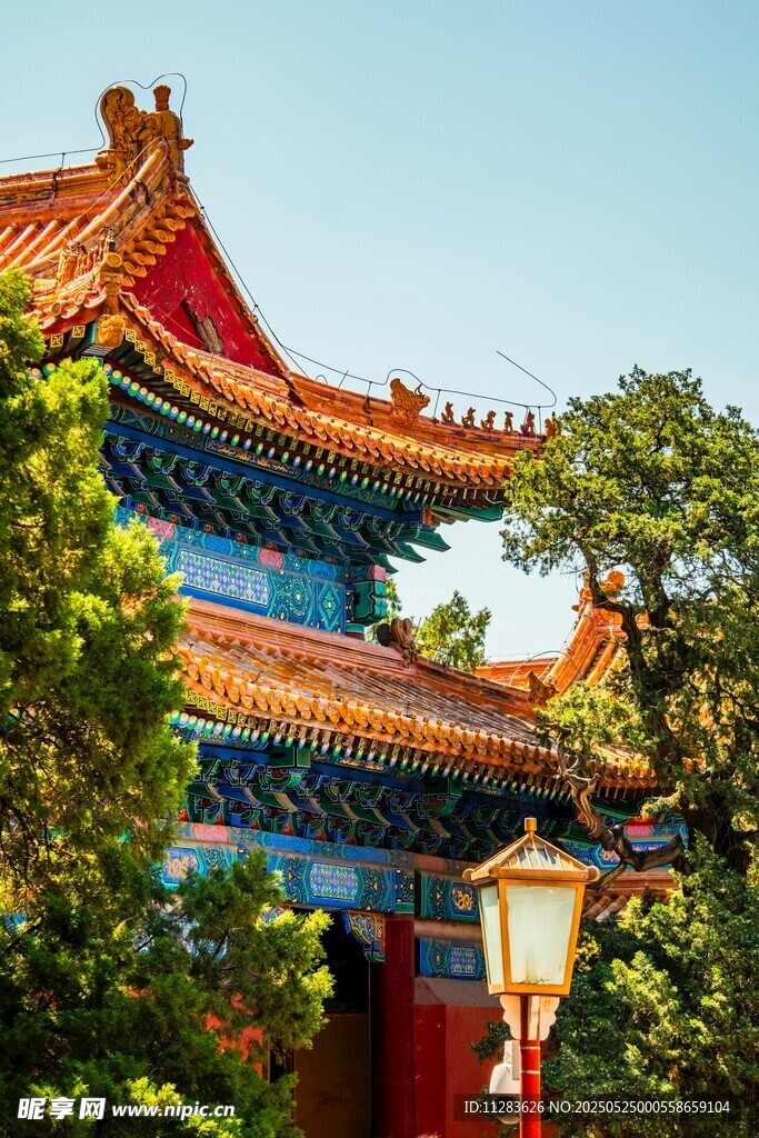 中式古建筑一角