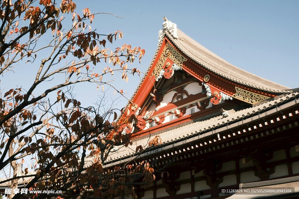 日式古建筑一角