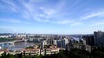 城市江景全景风光图