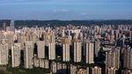 城市高楼景观俯瞰图