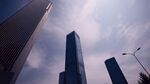 都市高楼仰视景观