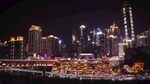重庆璀璨夜景城市风光