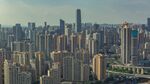 俯瞰繁华都市天际线