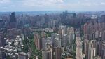 俯瞰繁华都市建筑群