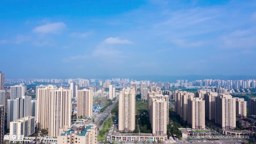 城市高楼景观