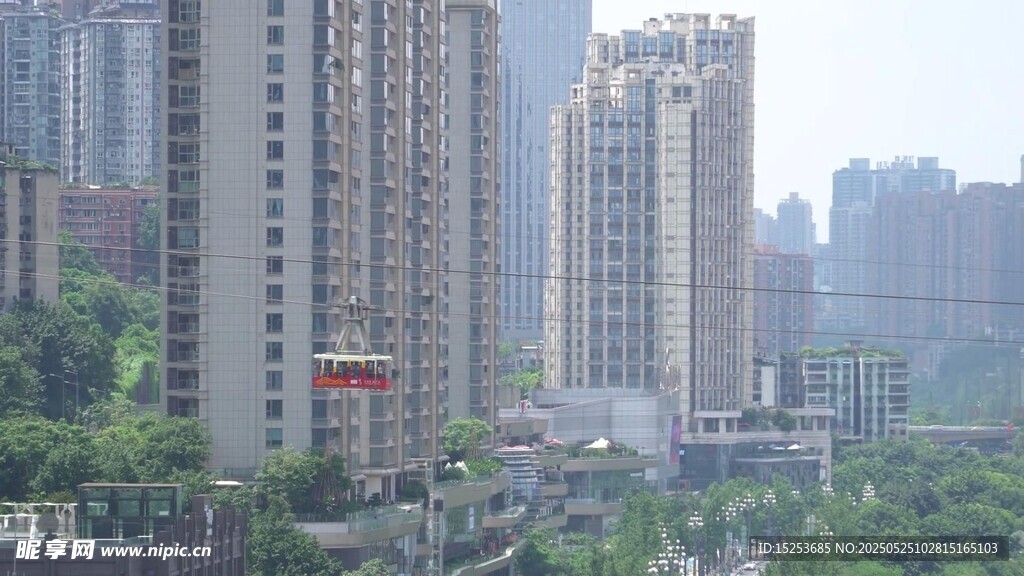都市高楼林立景观