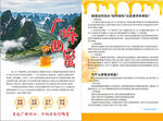 龙眼蜂蜜广西蜂蜜传单