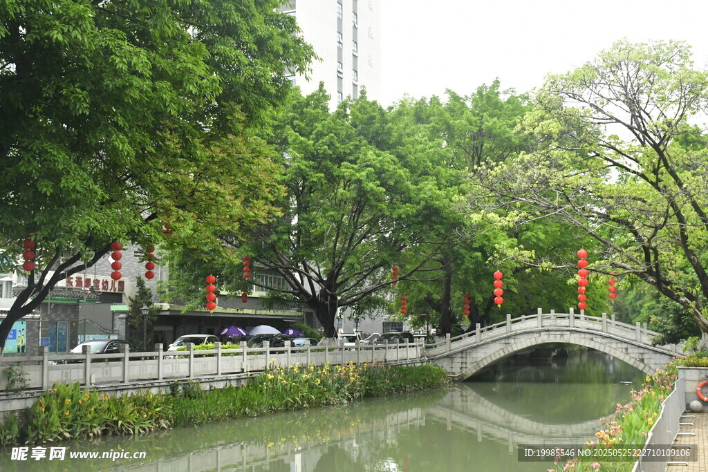 江南古镇古建小桥水乡