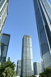 高层建筑写字楼模特大楼