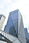 高层建筑写字楼模特大楼