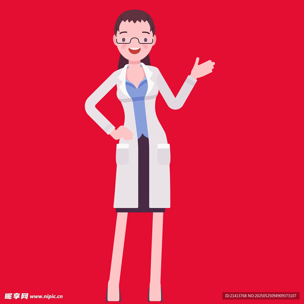 女医生形象展示