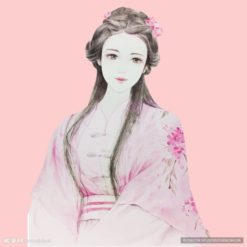 古风汉服女子优雅写真