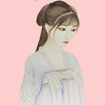 古风少女侧颜