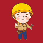 可爱工人形象展示
