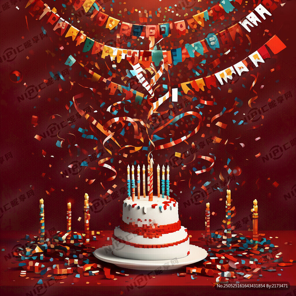 我需要一张像素生日快乐的图片