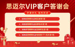 VIP客户答谢会海报