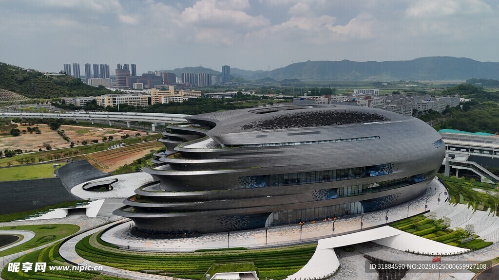 现代风格独特建筑景观