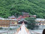 泸定桥 古桥美景