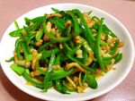 青椒炒肉丝