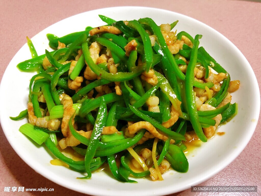 青椒炒肉丝