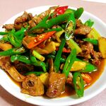 青椒炒鸡肉