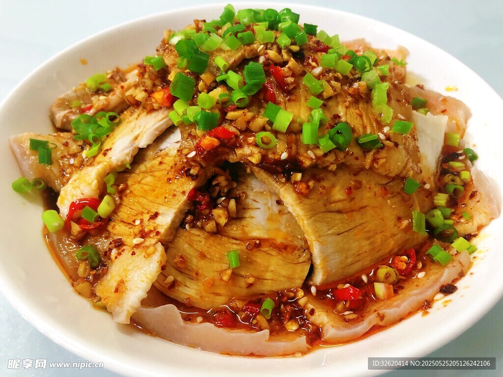 凉拌肉片