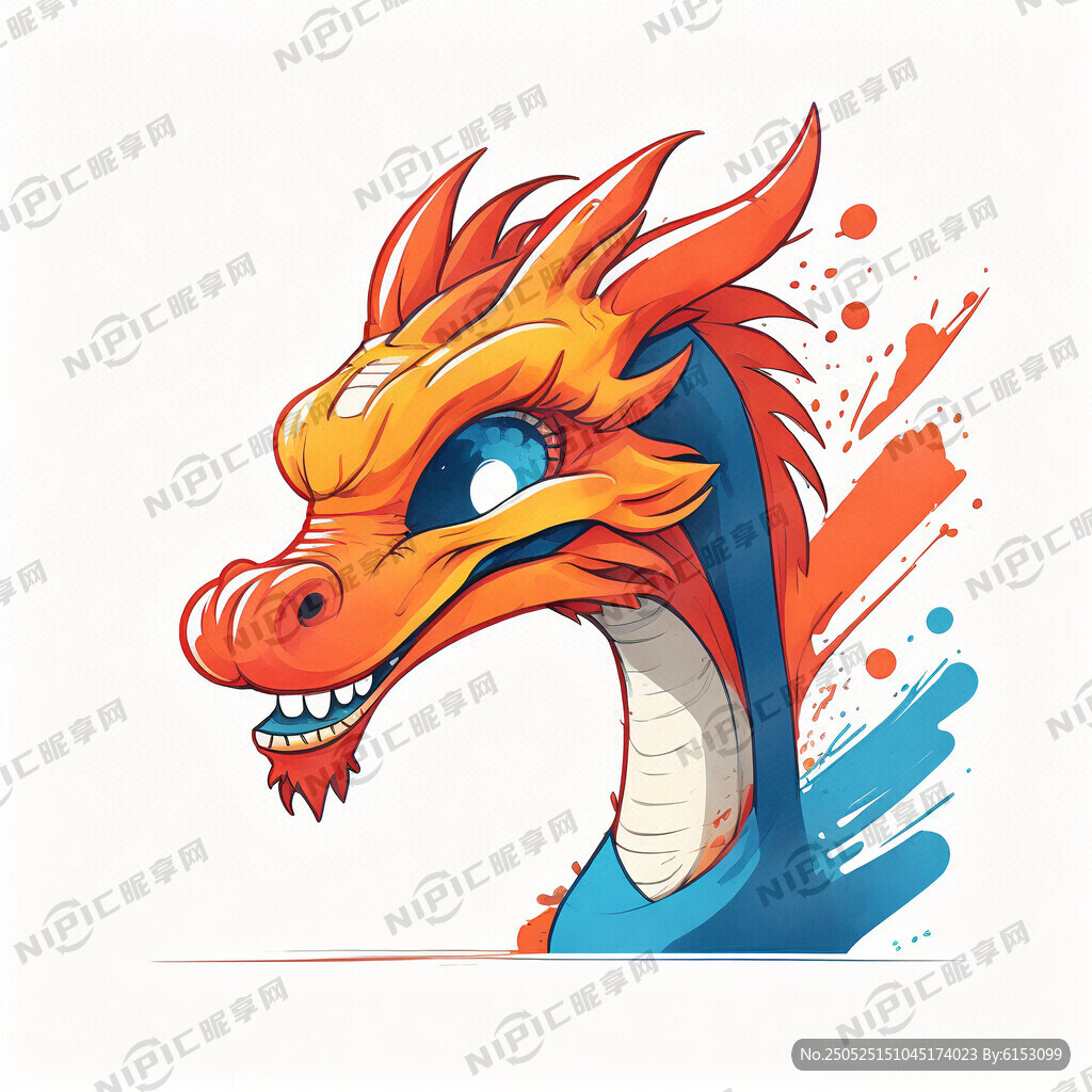 抽象的 卡通的 颜色层次多一些
