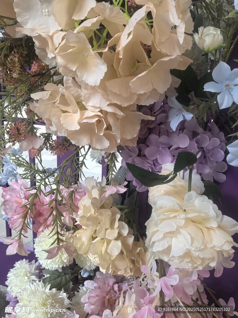 缤纷多彩干花装饰组合