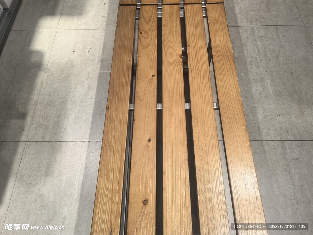 木质长条地板展示