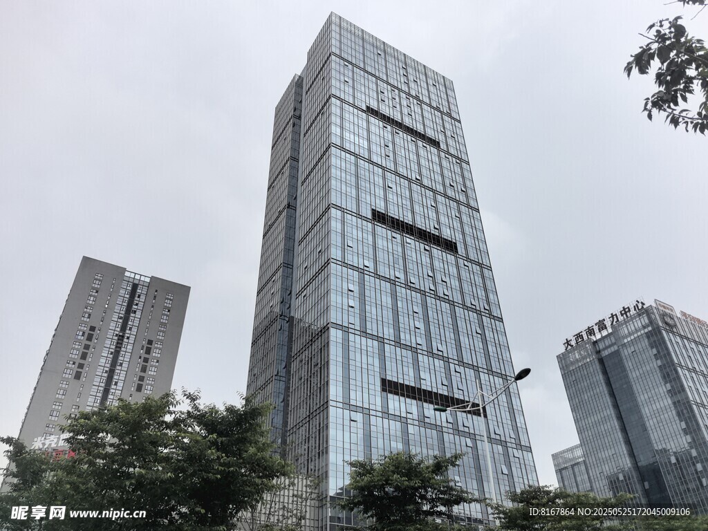 现代都市高楼大厦景观