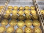美味蛋挞整齐排列