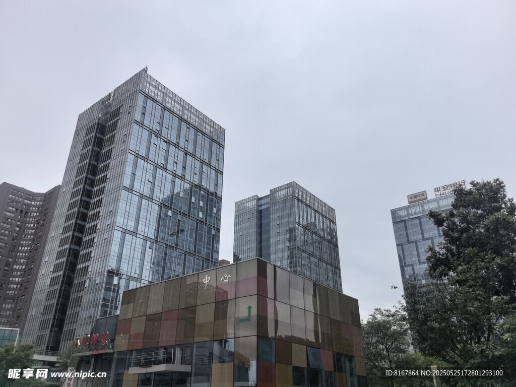 现代都市高楼景观