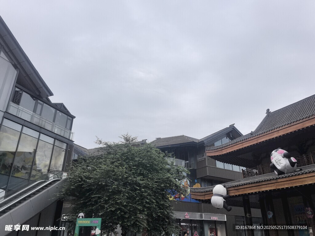 中式建筑景观