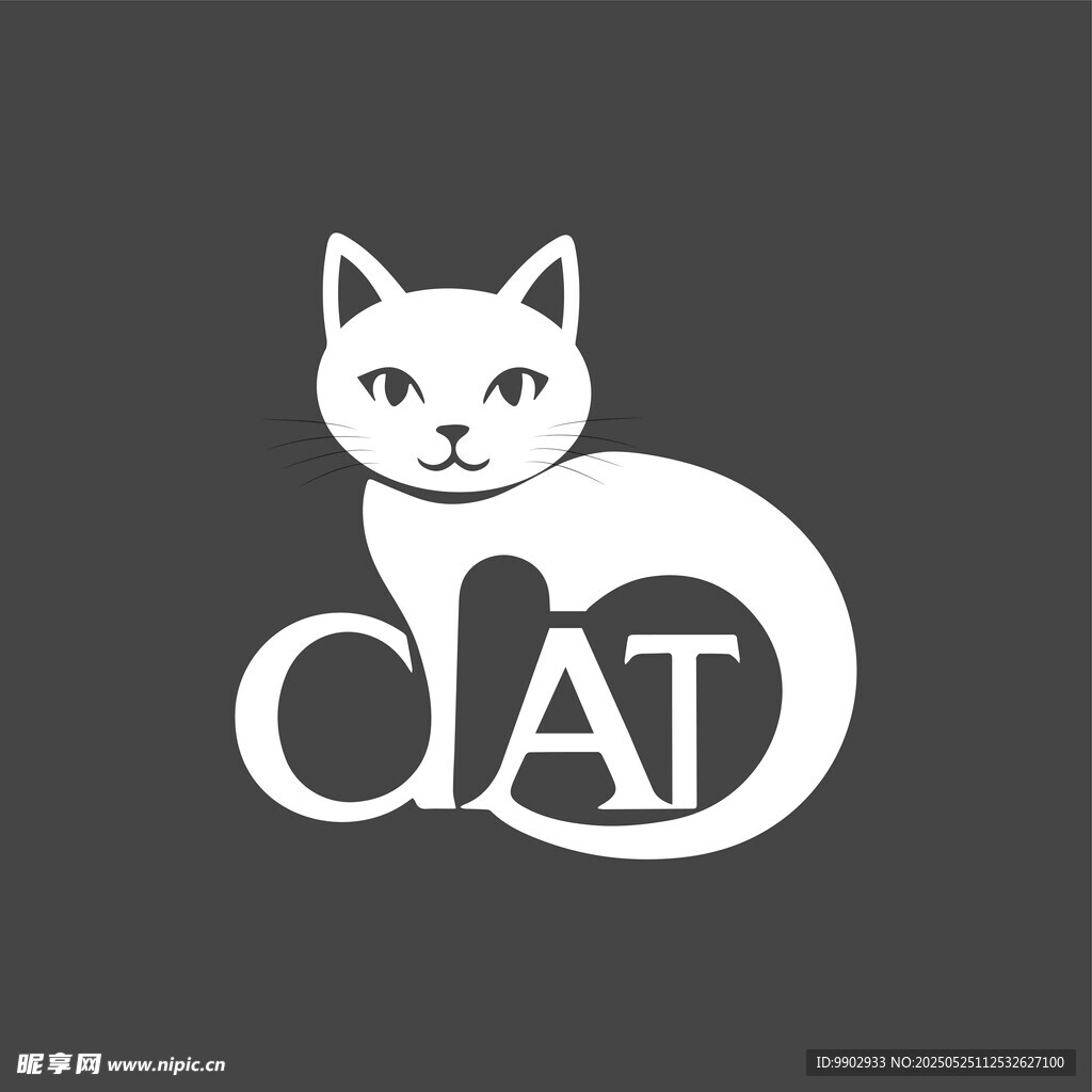 猫标志设计
