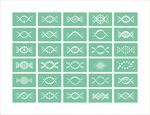 矢量基因分子原子结构图标