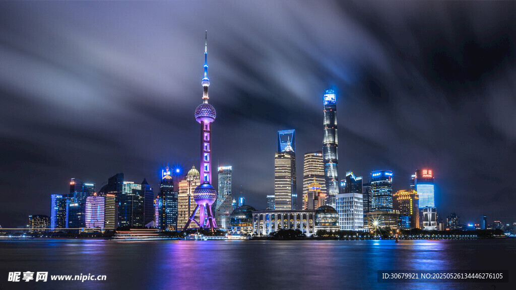 上海外滩璀璨夜景