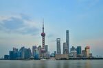 上海外滩壮丽城市天际线