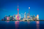 上海外滩璀璨夜景风光