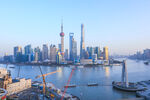 上海外滩壮丽城市天际线